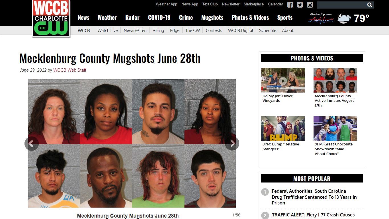 Mecklenburg County Mugshots June 28th - WCCB Charlotte's CW
